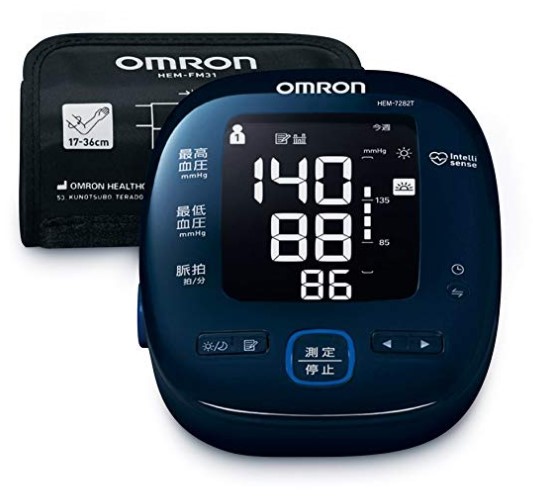 オムロン 上腕式血圧計 HEM-7282T
